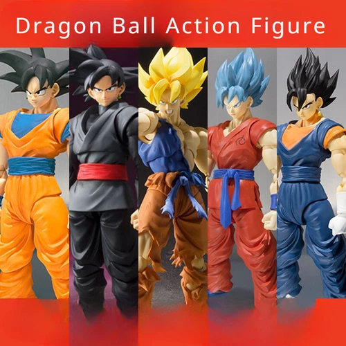 Figura de acción SHF Dragon Ball Super Saiyan maestro de juguetes Roshi Zamasu Goku krillin