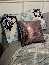 Las Mejores Ofertas En Cojín De Lentejuelas Para Niños Almohadas Para Decoración Del Hogar | EBay
