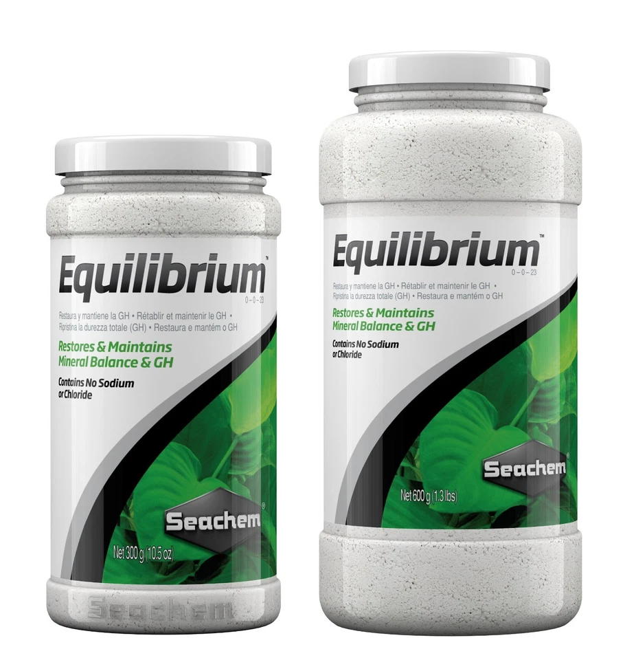 Seachem Equilibrium Planted Aquarium Mineral Balance GH Supplement Additive