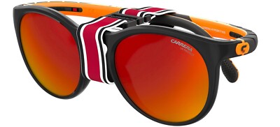 Carrera HYPERFIT 18/S unisex Sunglasses BLACK/ORANGE 51/21/140