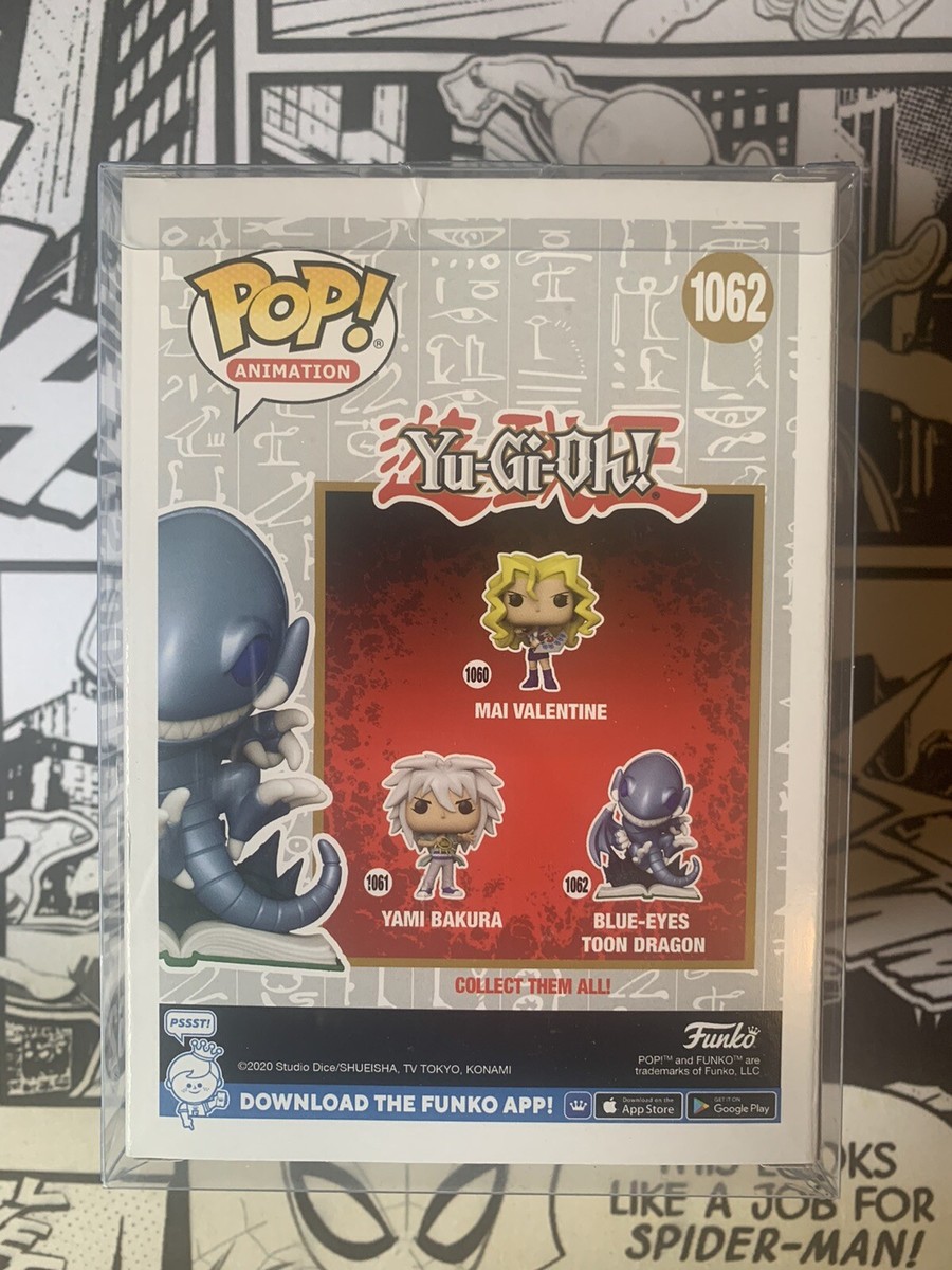 FUNKO POP #1062 - Yu-Gi-Oh! Blue-Eyes Toon Dragon - 25th