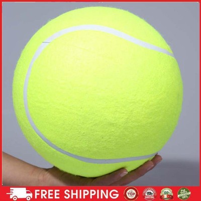 9.5 Inch Dog Chewing Toy Big Inflatable Tennis Ball Pet Dog Interactive Toys DE