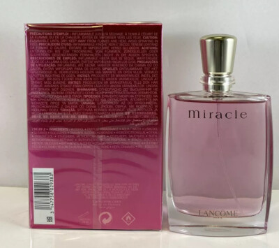 Lancôme Miracle 100ml 3.4 Oz Eau de Parfum Spray New Sealed Box