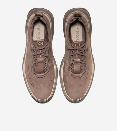 NIB Cole Haan 5.ZEROGRAND Wingtip Oxford Shoes Men's US 11 Lava Nubuck C39349 - Picture 3 of 9
