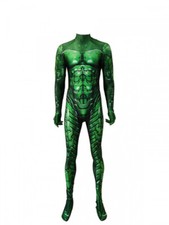 Disfraz Duende Verde Juegos con disfraces Mono Halloween Zentai Adulto/Niños