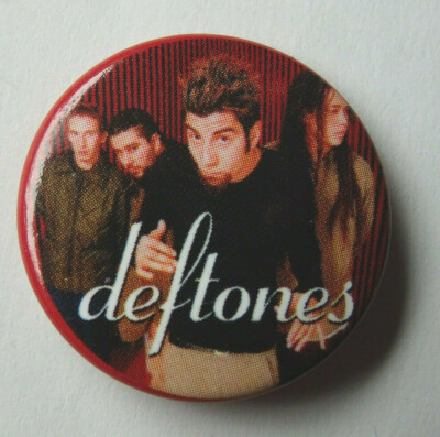 DEFTONES BUTTON ANSTECKER BADGE PIN MINERVA BANDPICTURE 2,5cm