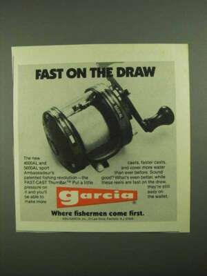 81年 ABU AMBASSADEUR 5600AL #811200 1981 Garcia Ambassadeur 5600AL Fishing Reel Ad | eBay