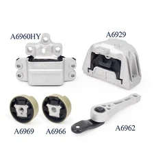 5pcs Engine Motor & Transmission Mount for 2006-2013 Volkswagen GTI l4 2.0L