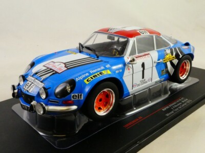 IXO Alpine Renault A110 1 Nicolas Winner Tour De Rennsport Rally 1973 1/18