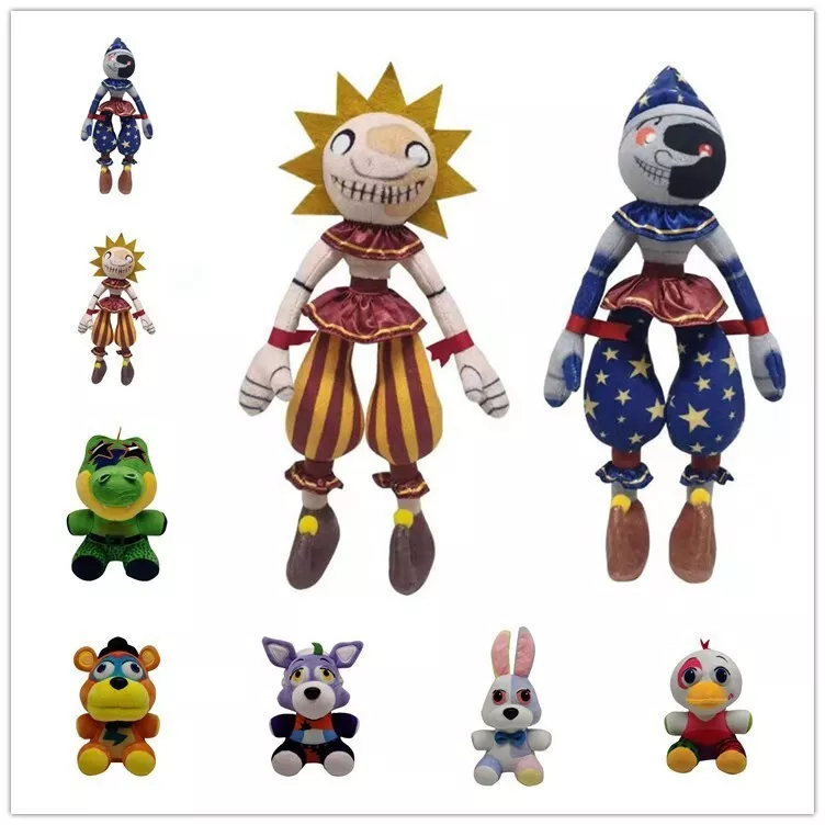 15cm/25cm FNAF Plush Toys Funtime Freddy foxy Circus Baby Ennard Sister  Location keychain pendant doll