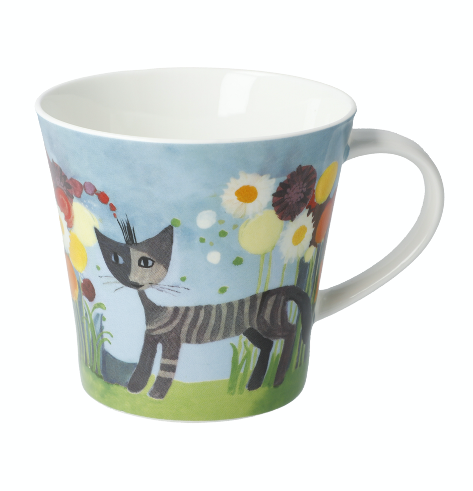 Rosina Wachtmeister Crisantemo  Cat Mug