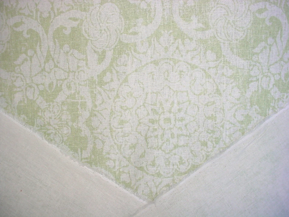 Tela de tapicería para cortinas como nueva con estampado de lino Brunschwig & Fils Marquesas 2-1/2 años Foto 4 de 4