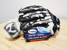 REGENT Black Camo 9.5" Fielding Glove  Ball RHT - Baseball Softball Teeball