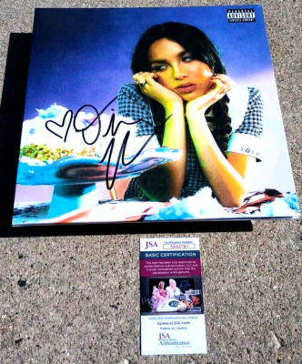 OLIVIA RODRIGO SIGNED Sour Blue Vinyl JSA COA | eBay