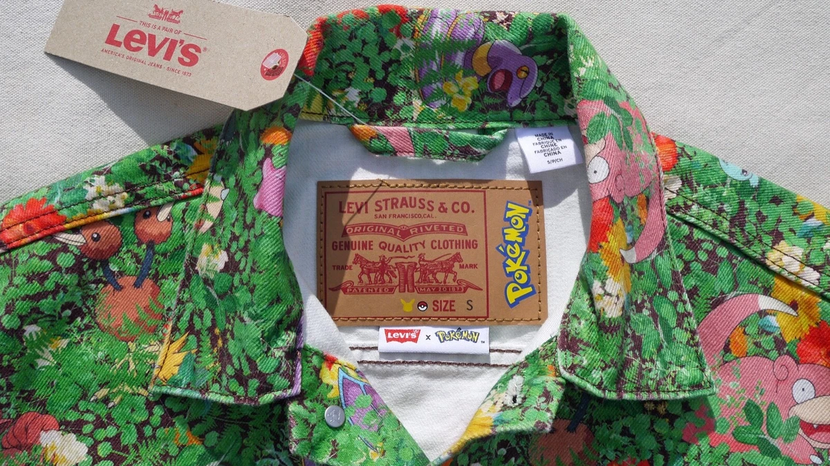 Levi hotsell floral jacket