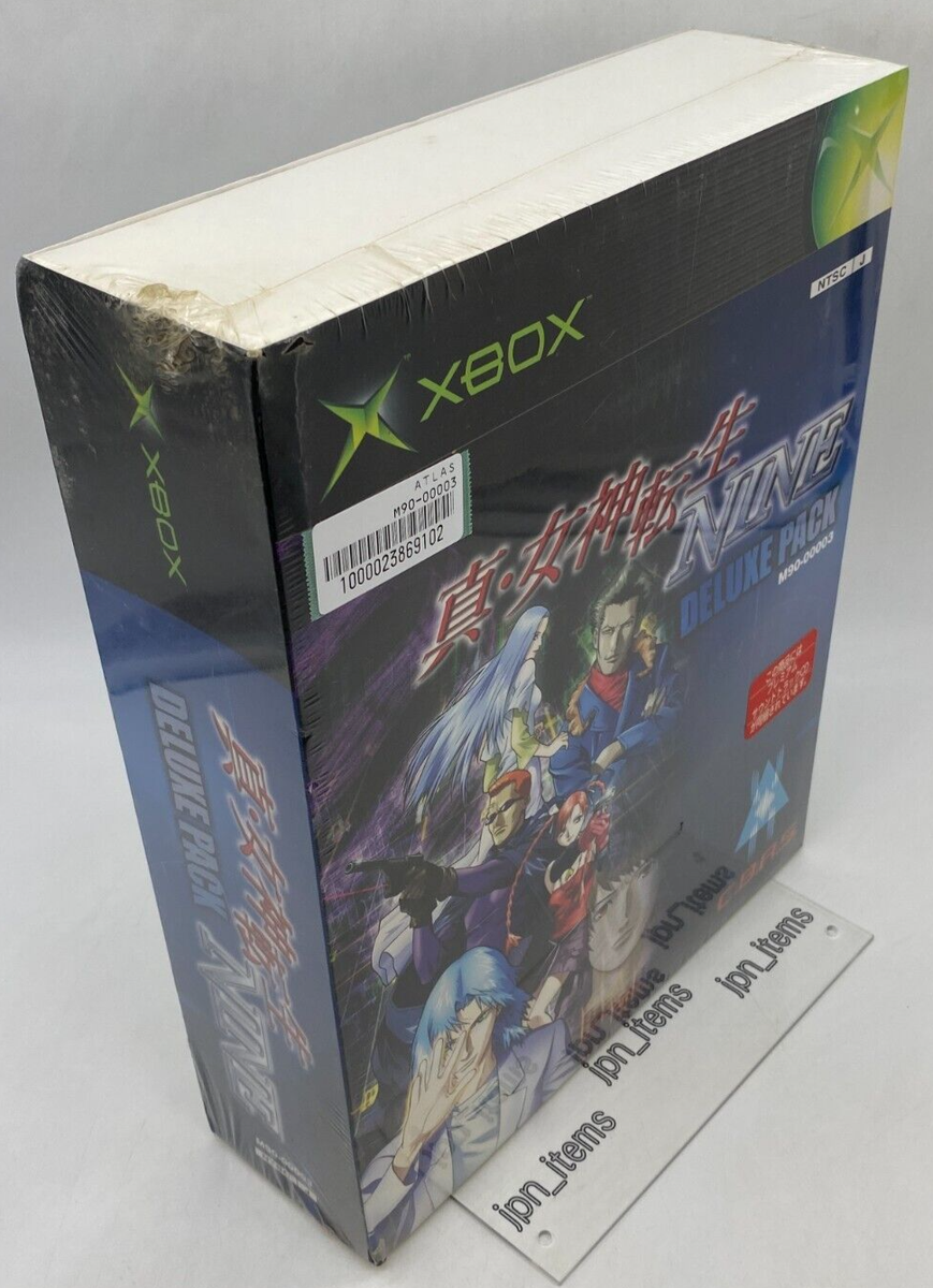Xbox Shin Megami Tensei NINE Deluxe Pack Atlus 2002 Japan