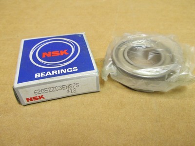 NIB NSK 6203ZZC3 BEARING METAL SEALED 6203 ZZ C3 17x40x12 mm MADE IN USA