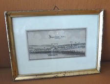 Kupferstich Voigtsdalum Voigtsdahlum BerlinerLeiste WaschgoldRahmen Wolfenbüttel