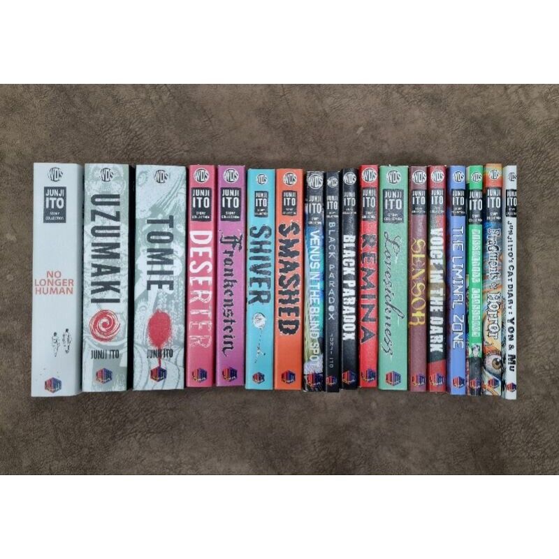 My Junji Ito Collection is growing. Pre-ordered 3 more for next