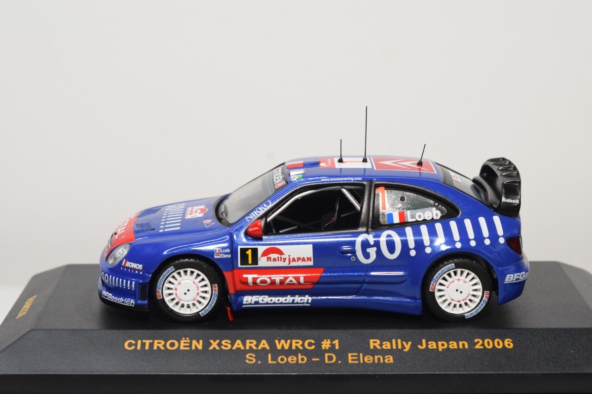 Cioen Xsara WRC #15 D. Sordo - döküm modeli - IXO RAM238