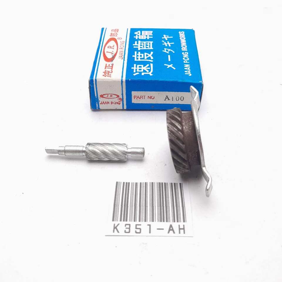 Velocímetro engranaje Suzuki A100 AC100 apto para RV125 TC120 TC90 TS90 T90 T125 NUEVO DE STOCK Foto 4 de 4