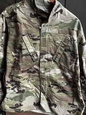 US Army OCP Insect Shield Combat Multicam Uniform Top Jacket Medium Regular