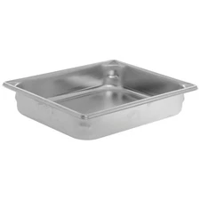 Vollrath Super Pan V Half-Size Anti-Jam Steam Table Pan, 2.5-Inch Deep,