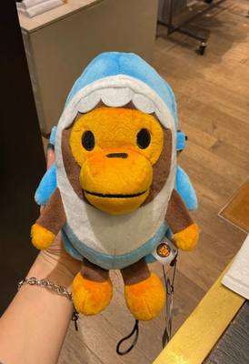 #ad BAPE Baby Milo Shark Mini Crossbody Shoulder Bag Mobile Pouch Streetwear Japan $19.94