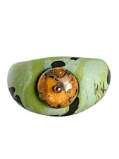 35 FREE SHIPPING NEW NakamuraArt Handmade Clay Ring