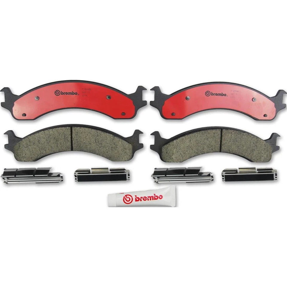 Juego de pastillas de freno de disco delanteras para Dodge Ram 2500 2000-2002 2000 2001 Dodge Ram 3500 Foto 3 de 3