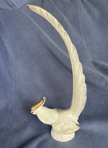 California Original Ceramic Pottery Art Pheasant Vintage Figurine Mid-Century