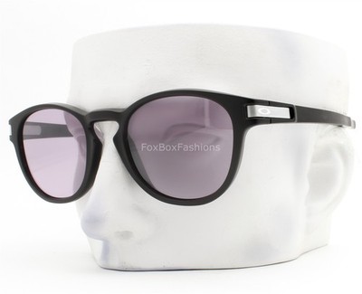 Oakley Latch A Sunglasses OO9349-5153 Matte Black Prizm Slate w/pouch Low Bridge