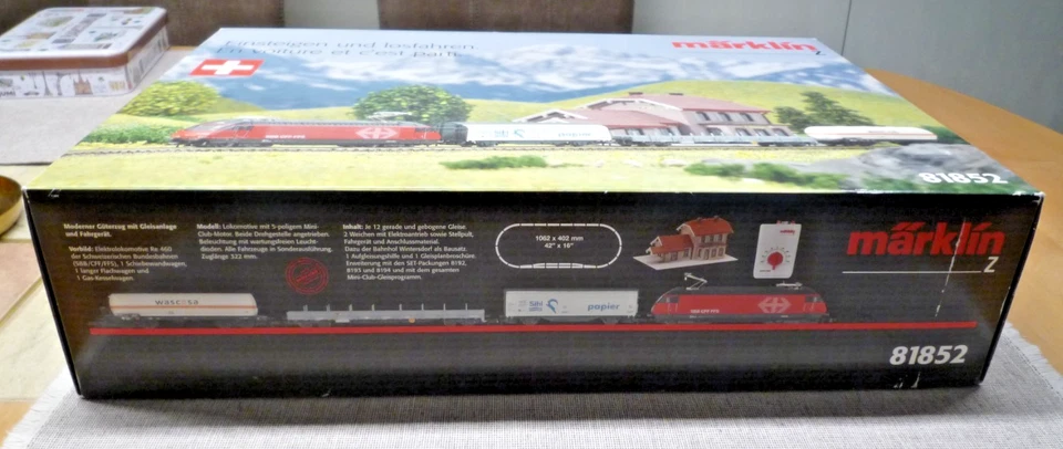 märklin mini club Spur Z.. 81852 Startpackung " Schweiz" - Bild 4 von 4