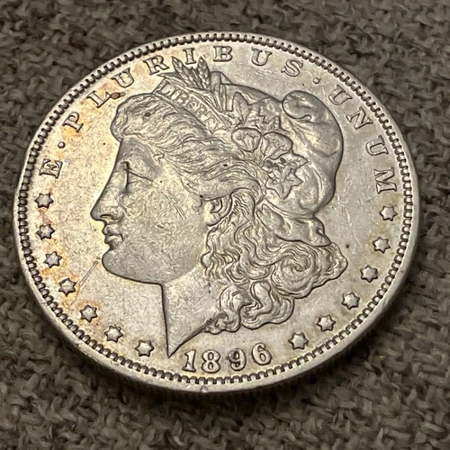1896 Morgan Silver Dollar.. XF/AU OLDSILVER.. NR
