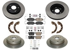 For Honda CR-V CRV 2012-2016 Performance Disc Brake Rotors Ceramic Pads