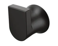 MOEN Genta LX Single Robe Hook 2" Matte Black BH3803BL - NEW