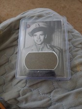 Historic Autographs Card Co End Of War :1945 Uniform Relic Gene Autry