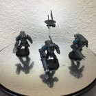 Warhammer 40k- Tau Stealth Battlesuits 4x models built painted MS62310