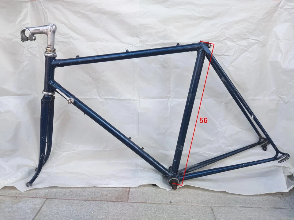 Cadre vélo de course Italien Campagnolo - taille 56 - Photo 2/4