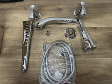 Delta T4776 Four Hole Roman Tub Trim in Chrome - READ -