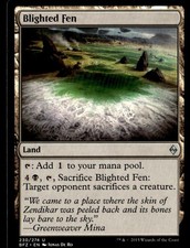 2015 Battle for Zendikar Blighted Fen Expansion/Uncommon #230