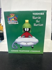 Marvin The Martian Telephone Toshiba Looney Toons Tronics Model:LT800MAR New