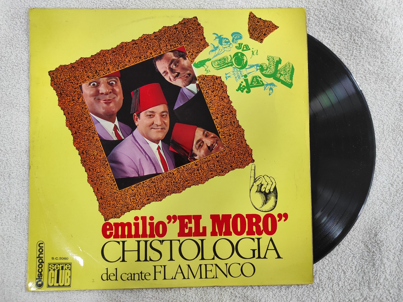 EMILIO EL MORO LP VNILO CHISTOLOGIA CANTE FLAMENCO - CARACOLES, PETENERAS...