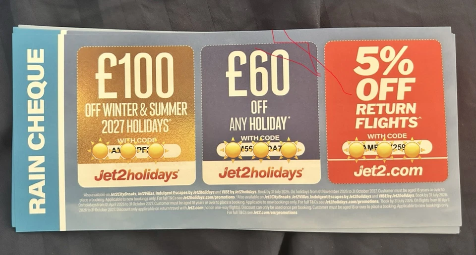Jet2 Voucher for sale | eBay UK
