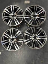 STAGGERED BMW STYLE ALLOY WHEELS 9X19 10X19 SUITS BMW X6 15+ (X4)