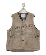 GRIP SWANY Fireproof Work Vest Size: M Beige Men GSV-02