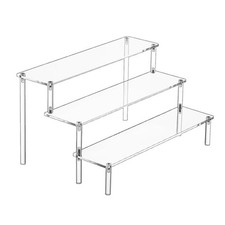 Clear Acrylic Storage Rack Perfect for Showcasing Jewelry Perfumes and More