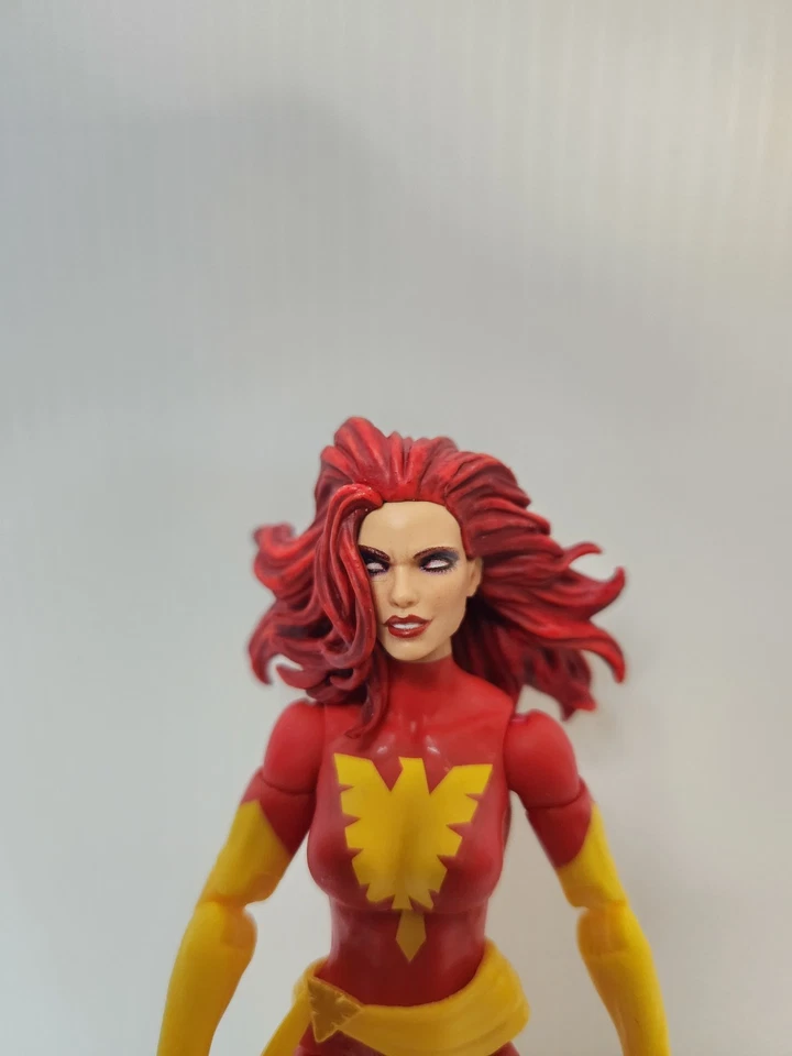 Jean Suelto Marvel Legends Gris Fénix Oscuro 6" Hasbro Foto 2 de 3