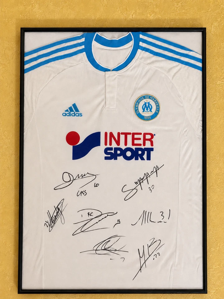 Maillot OM saison 2015-2016 dedicacé - Photo 1/1