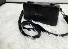 Rimowa Aluminum Crossbody Bag Black USED